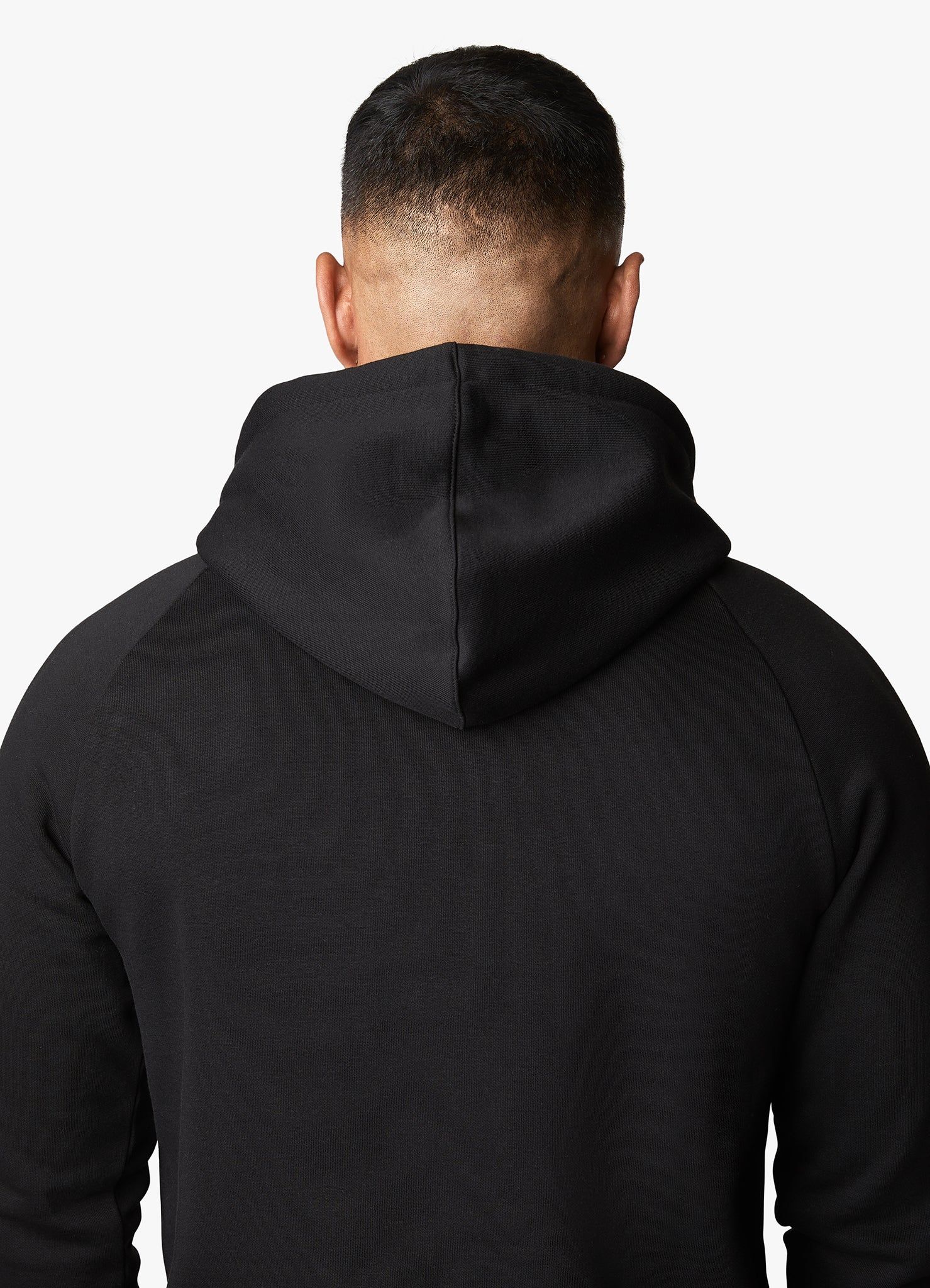 Gym King Pro Logo Fleece Tracksuit - Black/Black sold by The Gym King product image thumbnail 15