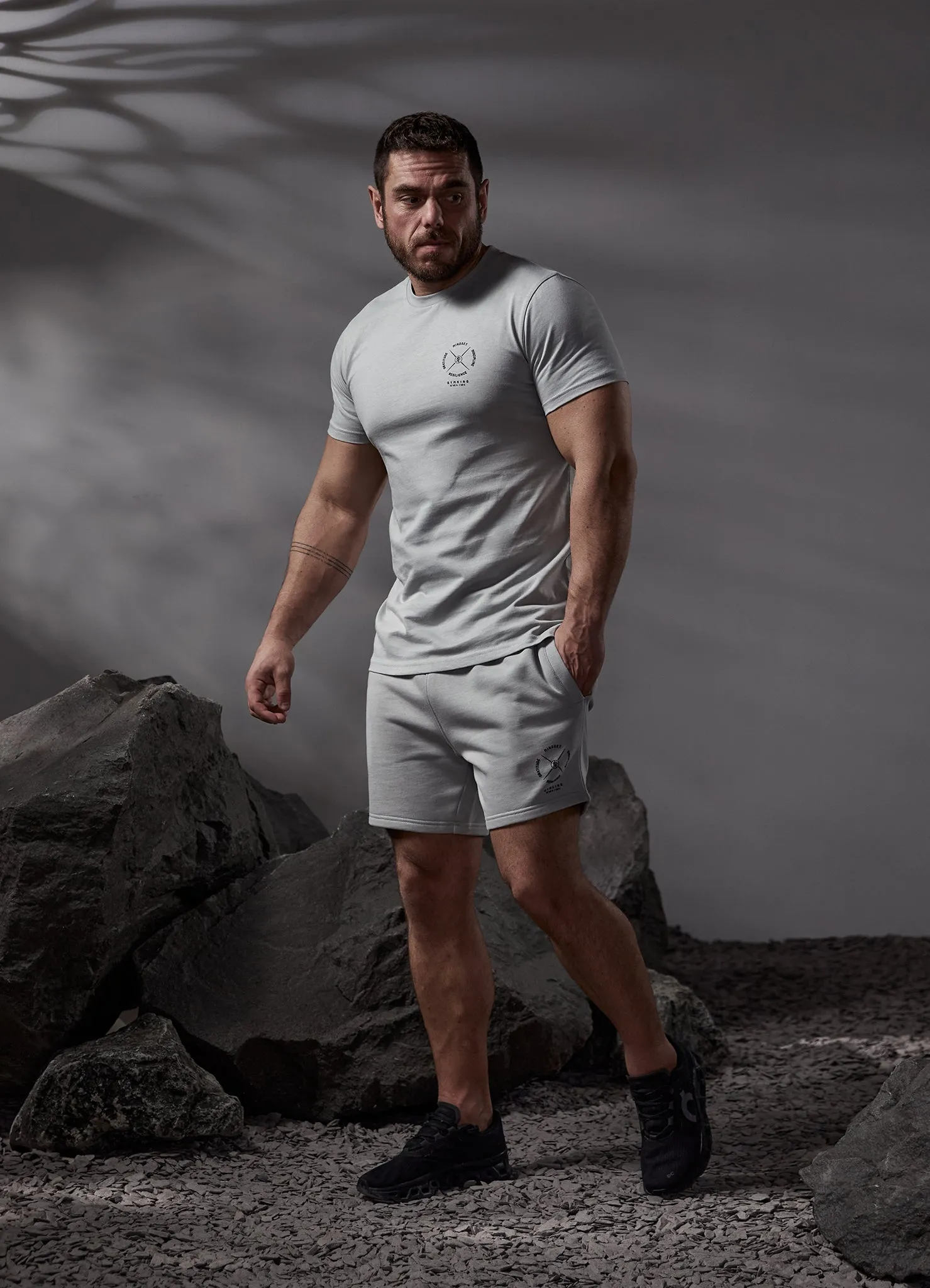 Gym King Compass Short - Urban Grey sold by The Gym King product image thumbnail 3
