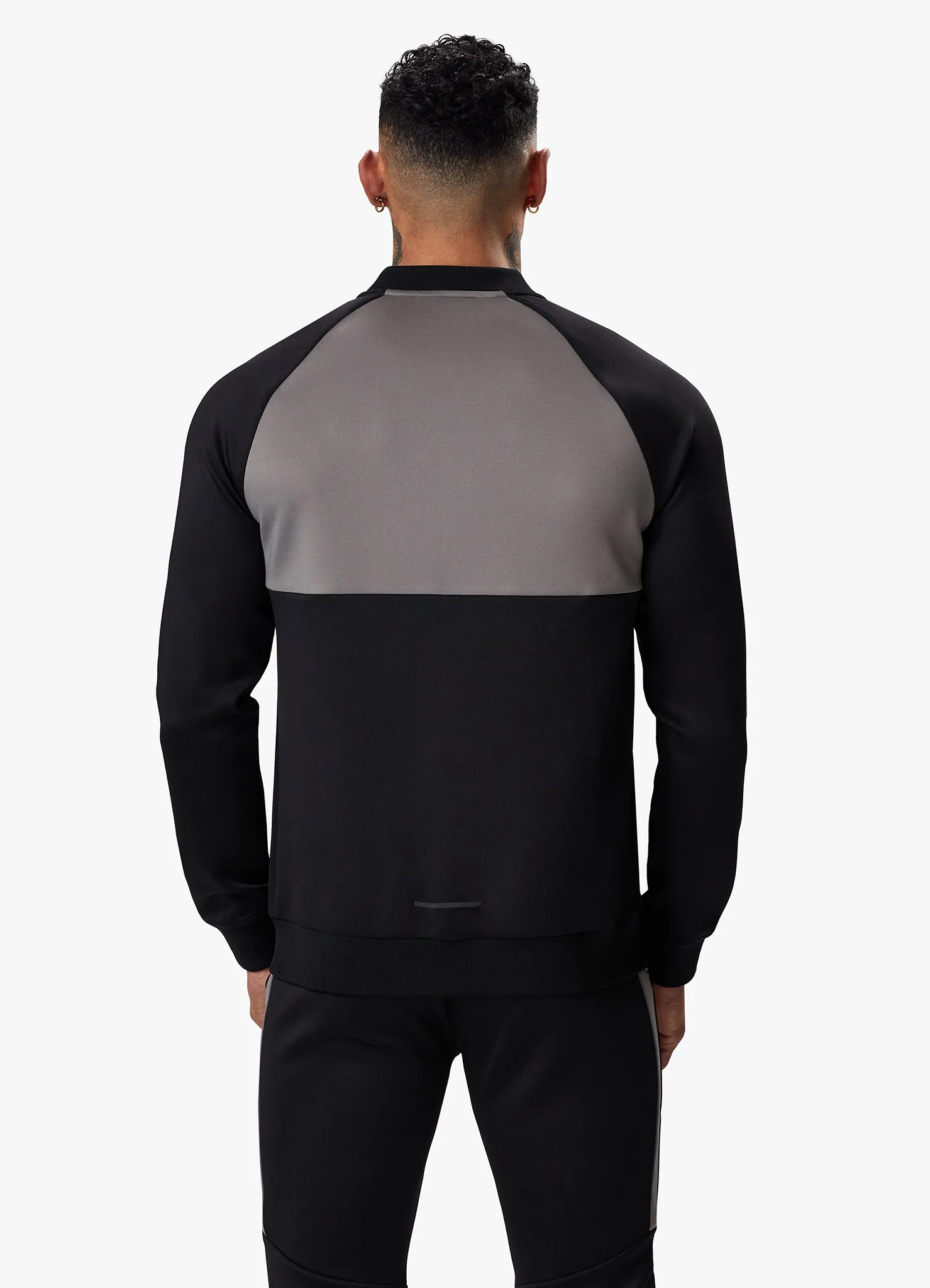 Gym King Taped Core Plus Jacket - Black/Steel sold by The Gym King product image thumbnail 3