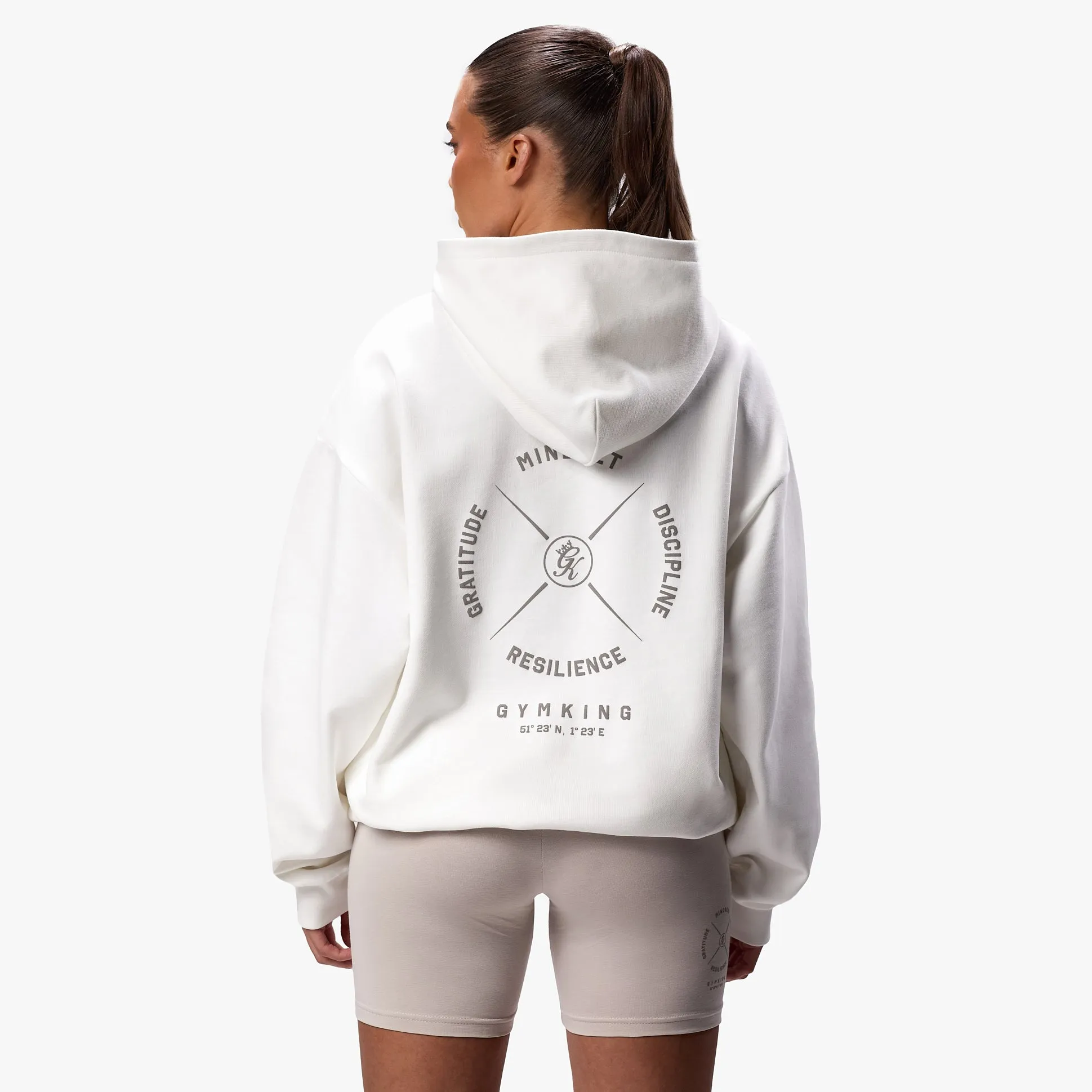 Gym King Stoic Hood - Cream sold by The Gym King product image thumbnail 2