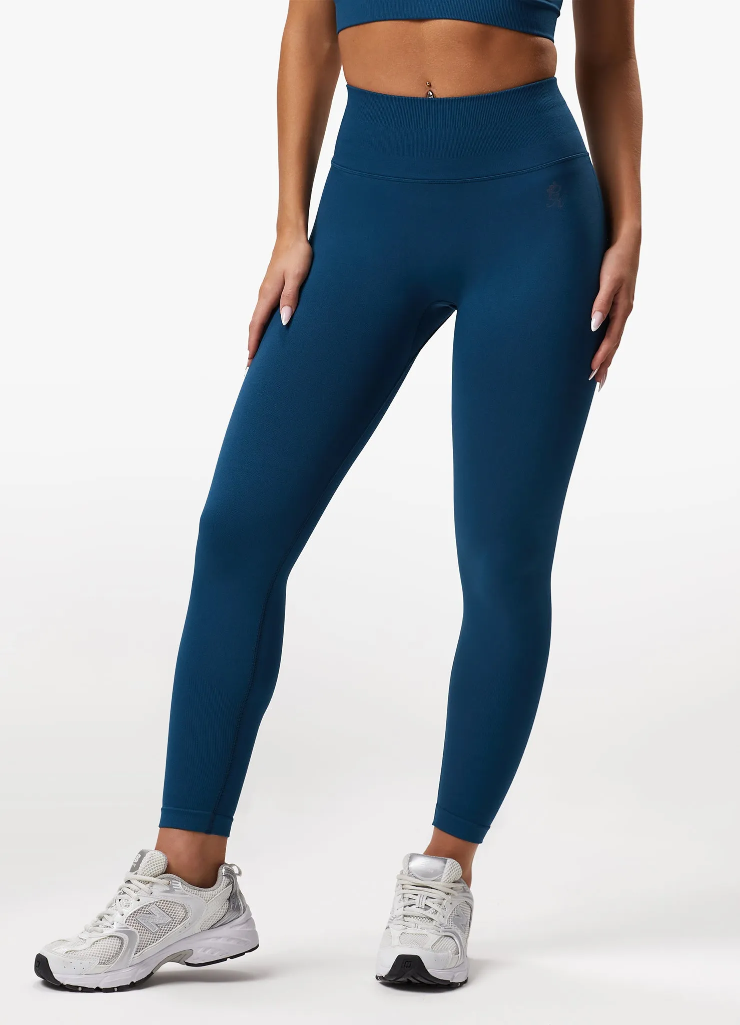 Gym King Sculpt Seamless Legging - Marine Teal sold by The Gym King product image thumbnail 3