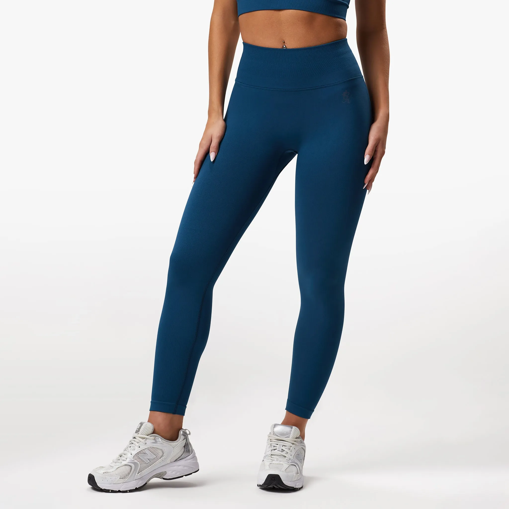 Gym King Sculpt Seamless Legging - Marine Teal sold by The Gym King product image thumbnail 2
