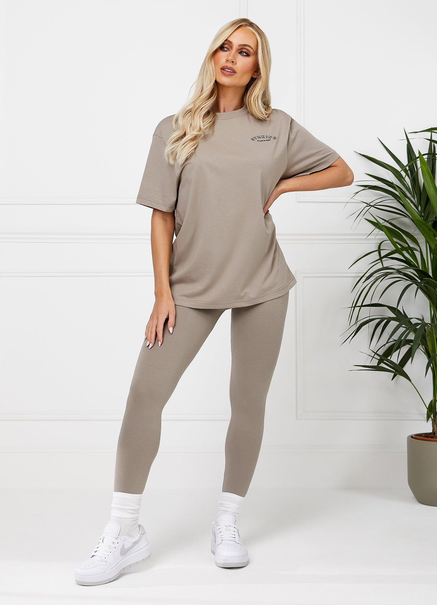 Gym King Radiance Jersey Legging - Mocha sold by The Gym King product image thumbnail 3
