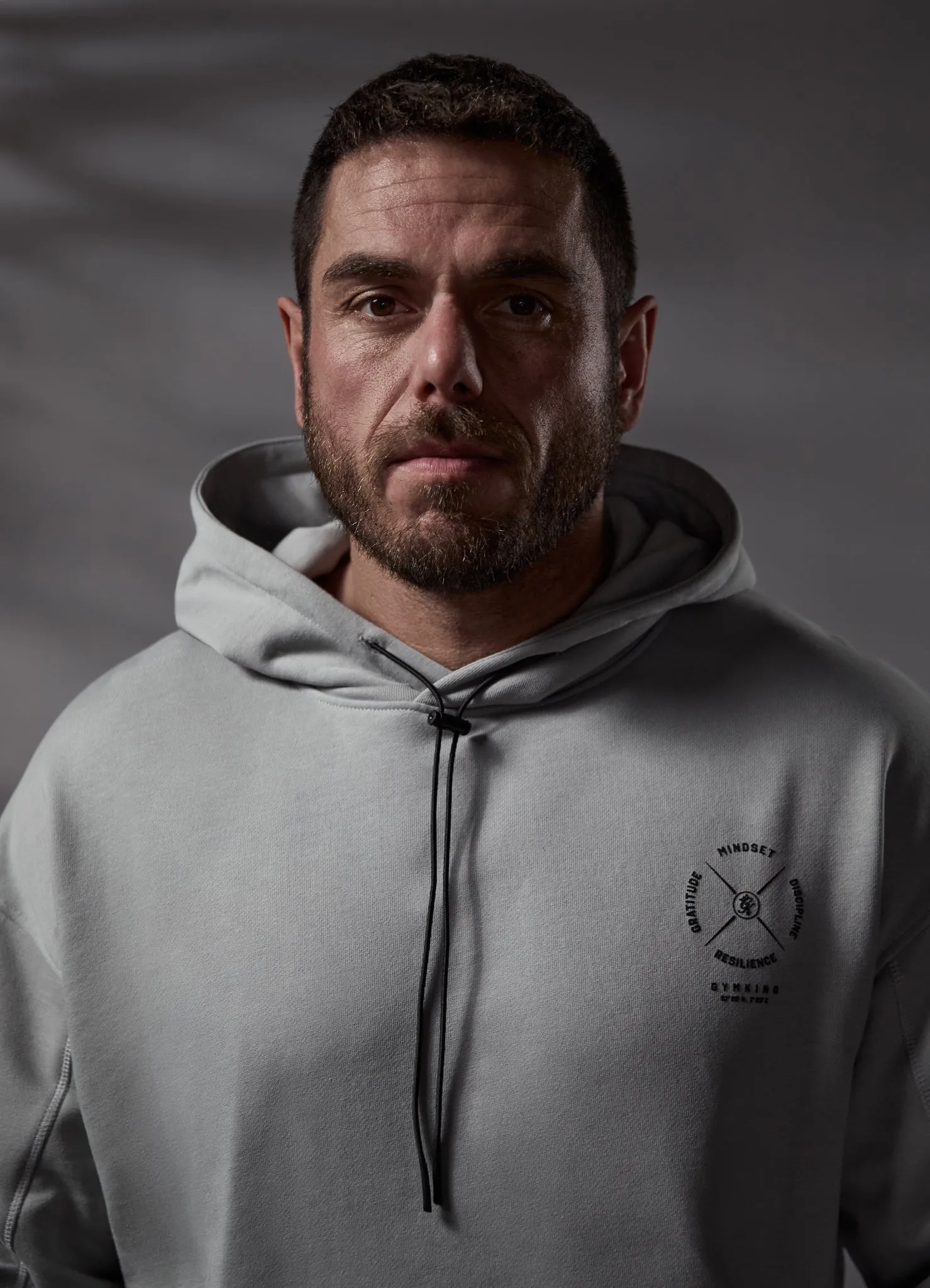 Gym King Compass Hood - Urban Grey sold by The Gym King product image thumbnail 5