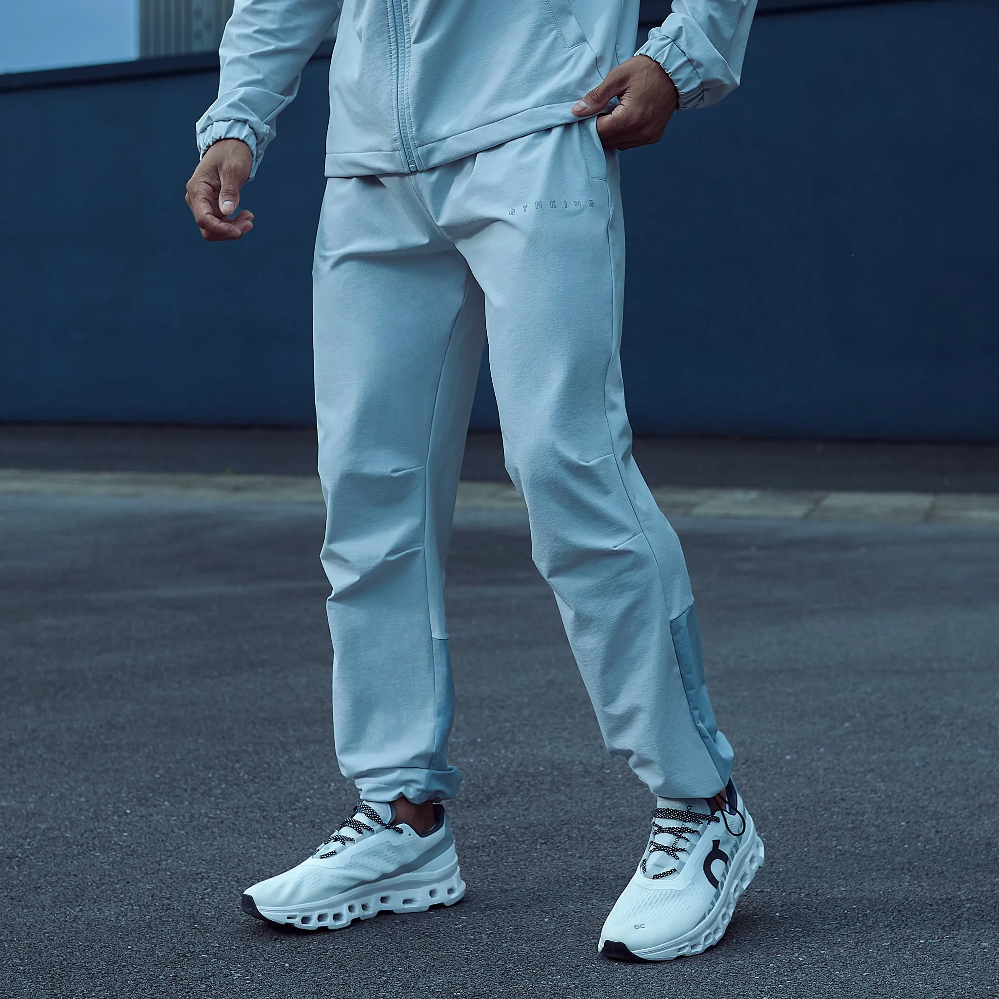 Gym King React Woven Pant - Light Grey sold by The Gym King product image thumbnail 2