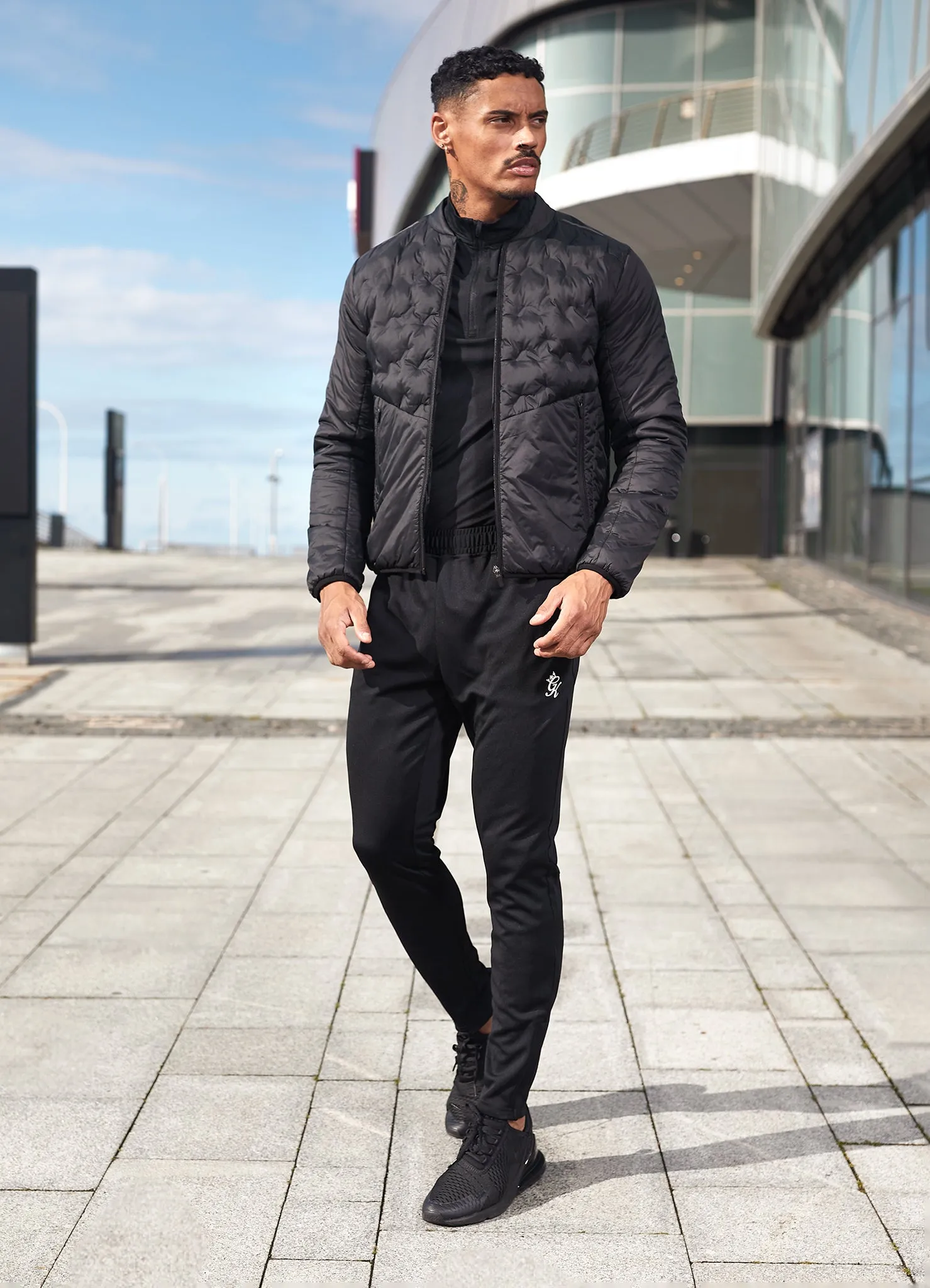 Gym King Heat Sealed Tech Jacket - Black sold by The Gym King product image thumbnail 4