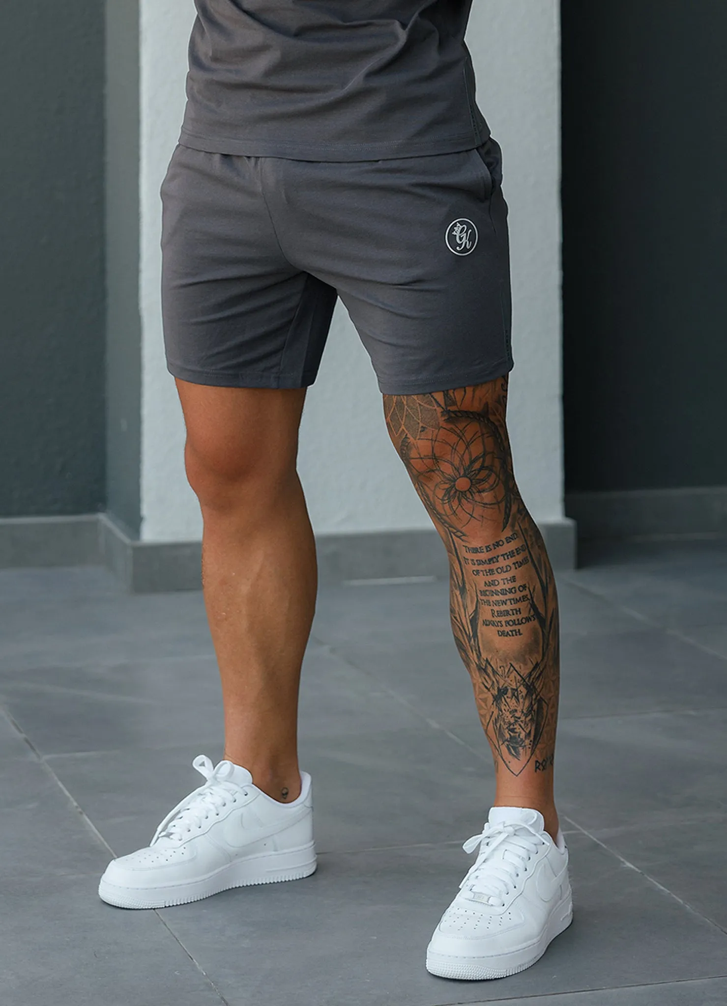 Gym King Pro Jersey Short - Graphite sold by The Gym King product image thumbnail 4