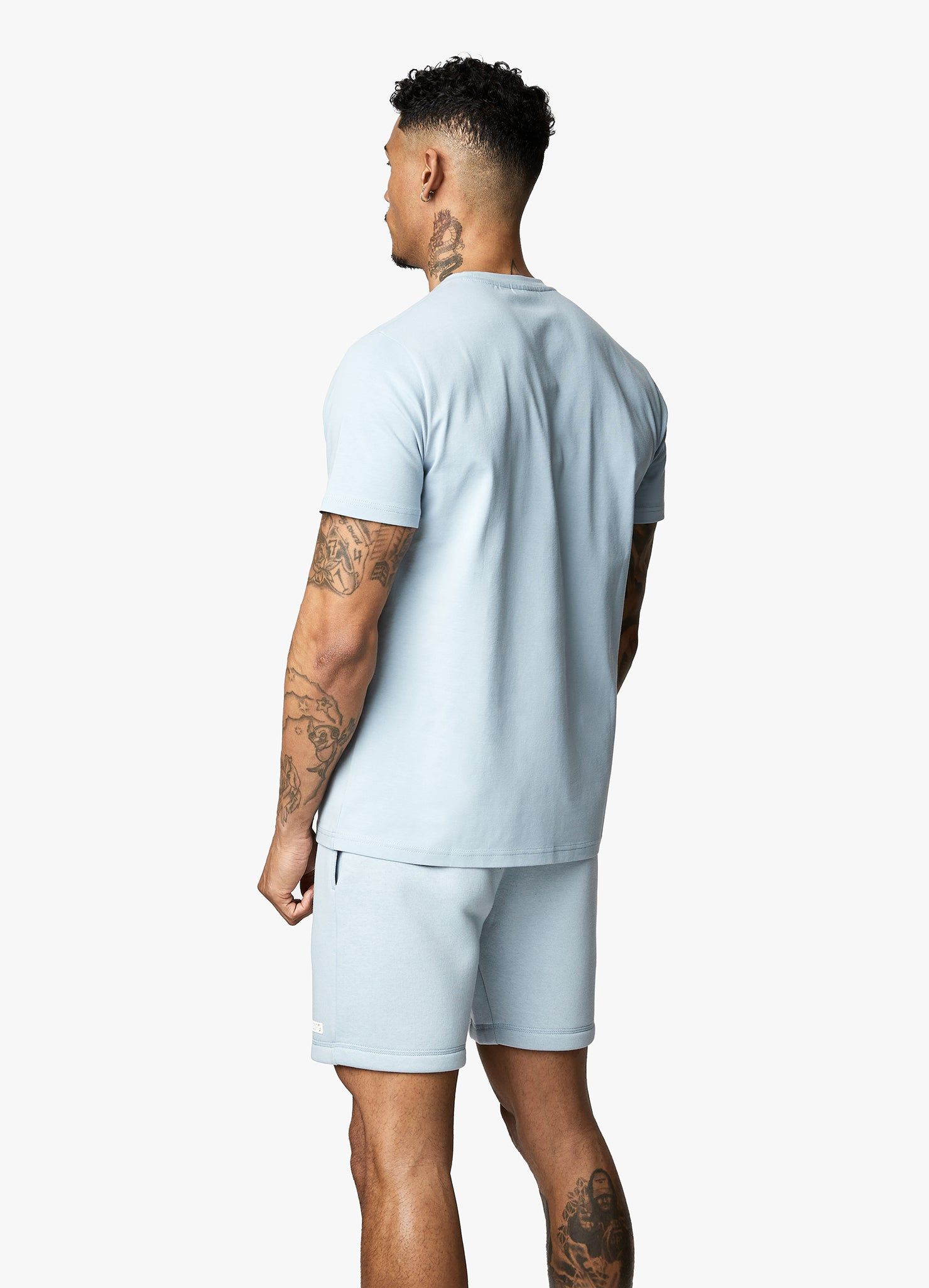 Gym King Box Logo Tee - Ashley Blue sold by The Gym King product image thumbnail 9