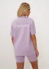 Gym King Established Boyfriend Tee - Lilac sold by The Gym King