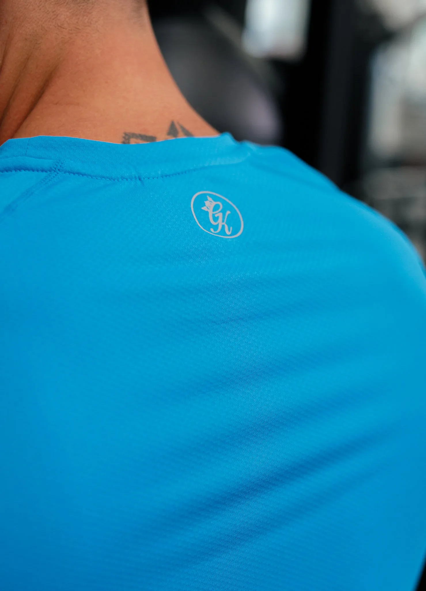 Gym King Energy Tee - Ocean Blue sold by The Gym King product image thumbnail 5