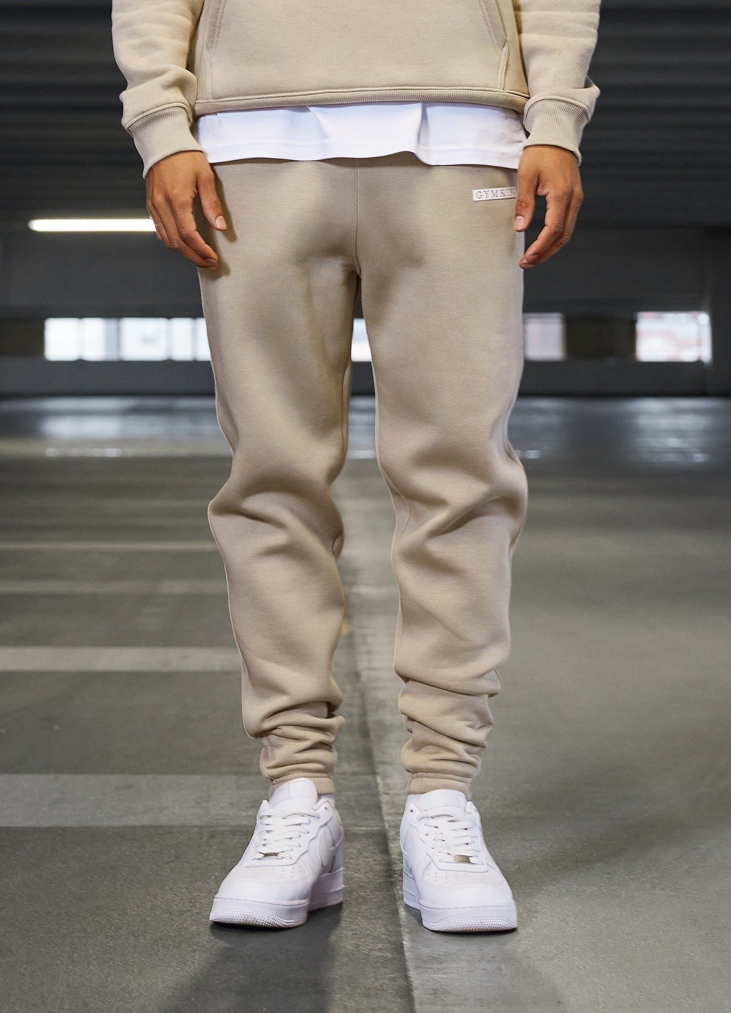 Gym King Box Logo Jogger - Sandstone sold by The Gym King product image thumbnail 2