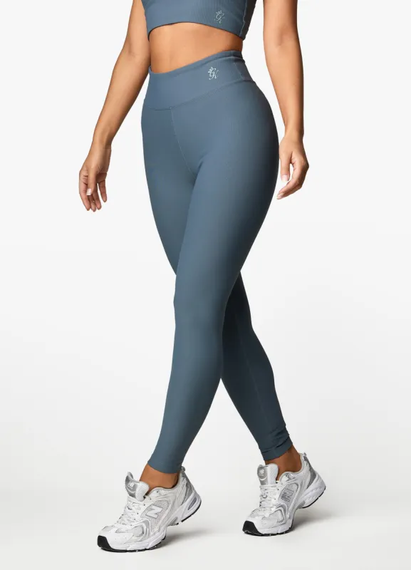 Gym King Align Legging - Storm Blue sold by The Gym King