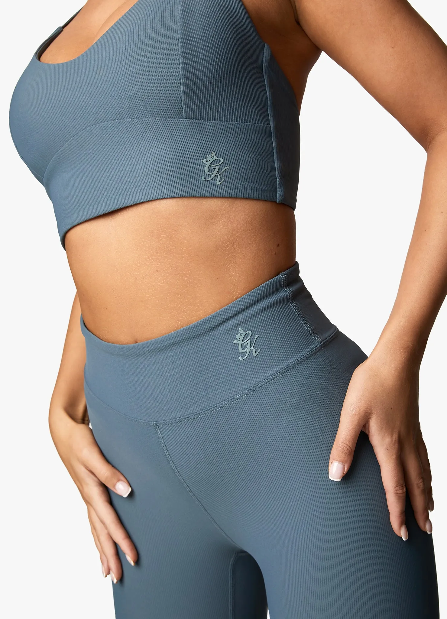 Gym King Align Legging - Storm Blue sold by The Gym King product image thumbnail 4