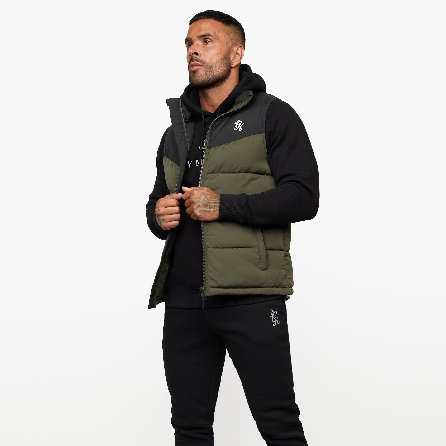 Gym King Resolute Gilet - Khaki sold by The Gym King product image thumbnail 2