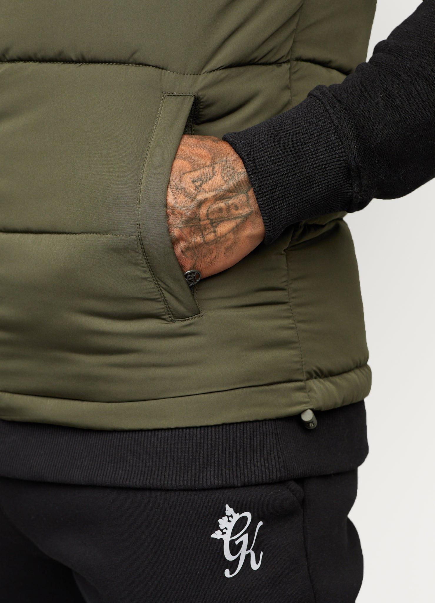 Gym King Resolute Gilet - Khaki sold by The Gym King product image thumbnail 6