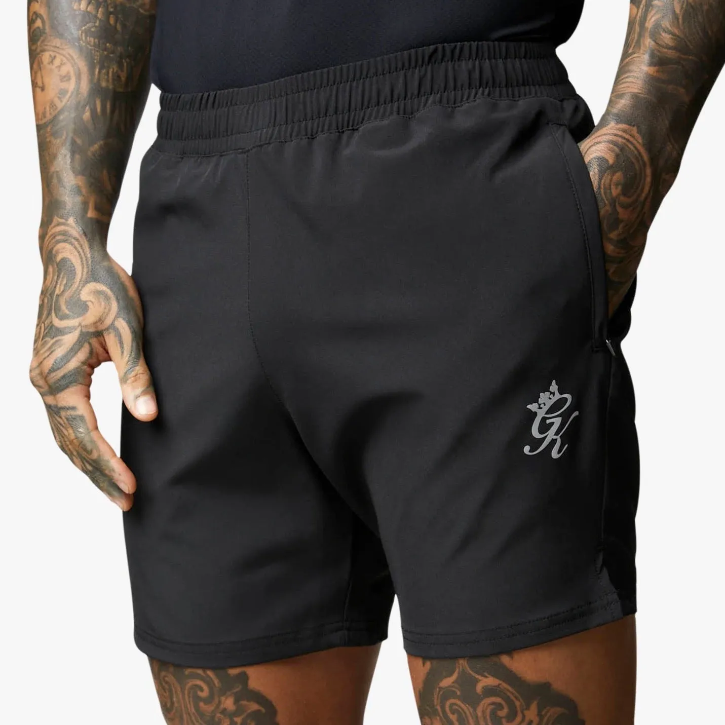 Gym King Energy 6" Short - Black sold by The Gym King product image thumbnail 2