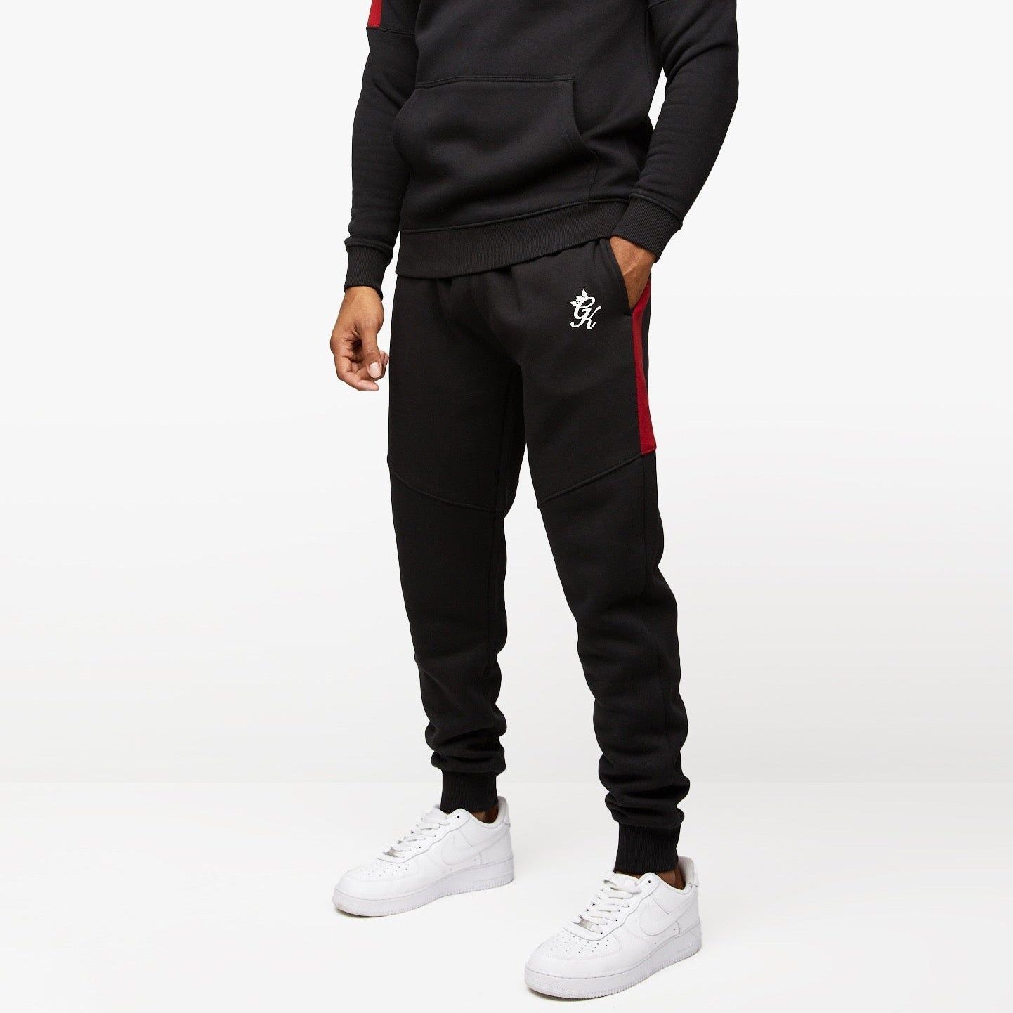 Gym King Volt Jogger - Black/Red sold by The Gym King product image thumbnail 2