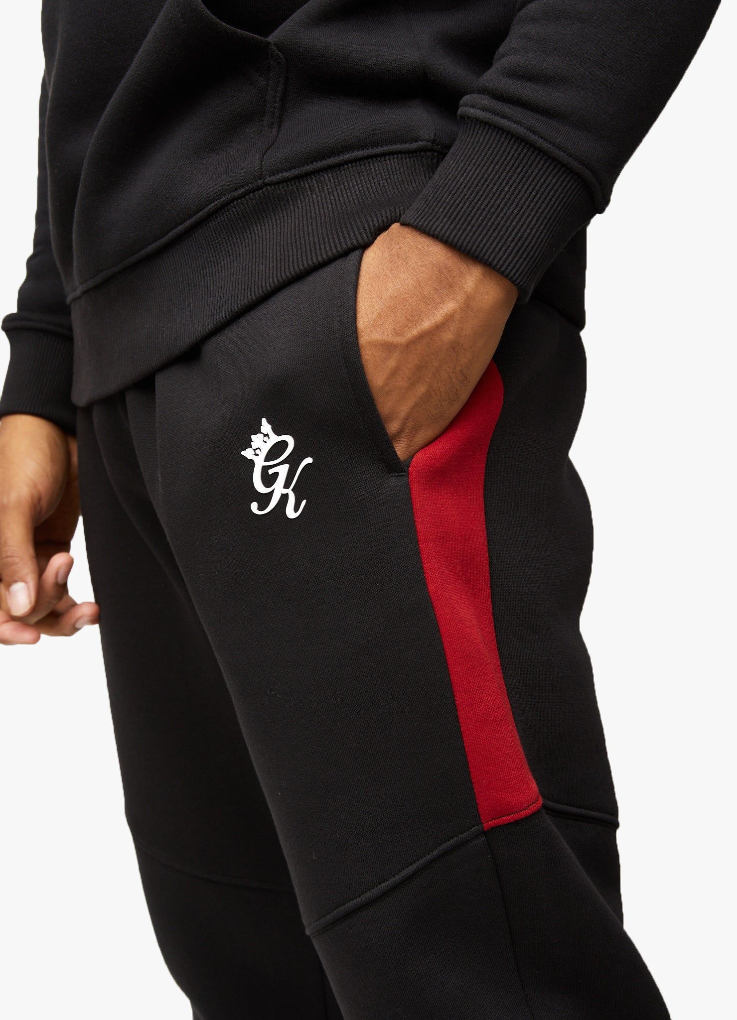 Gym King Volt Jogger - Black/Red sold by The Gym King product image thumbnail 5