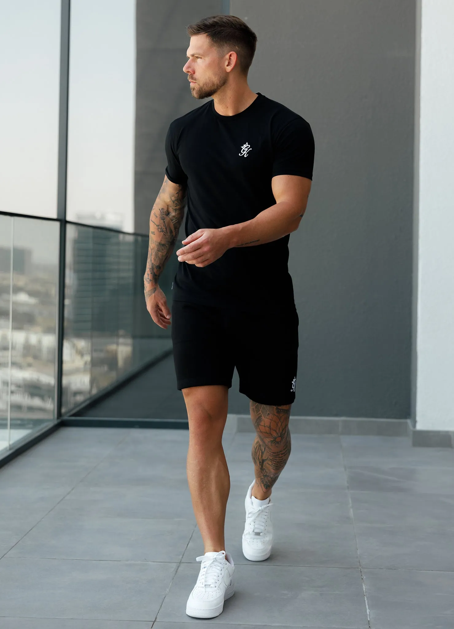 Gym King Fundamental Jersey Tee - Black sold by The Gym King product image thumbnail 4