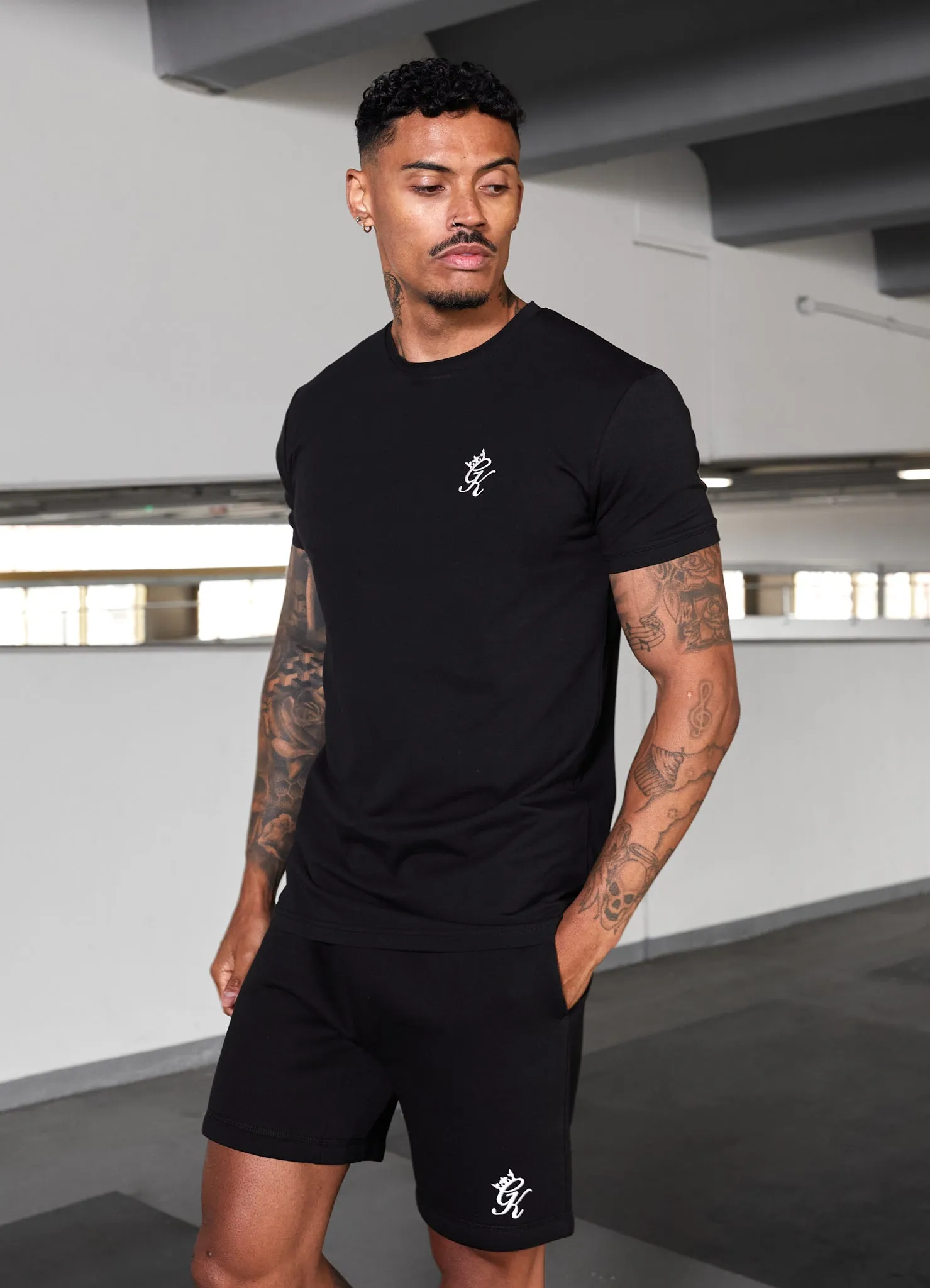 Gym King Fundamental Jersey Tee - Black sold by The Gym King product image thumbnail 5