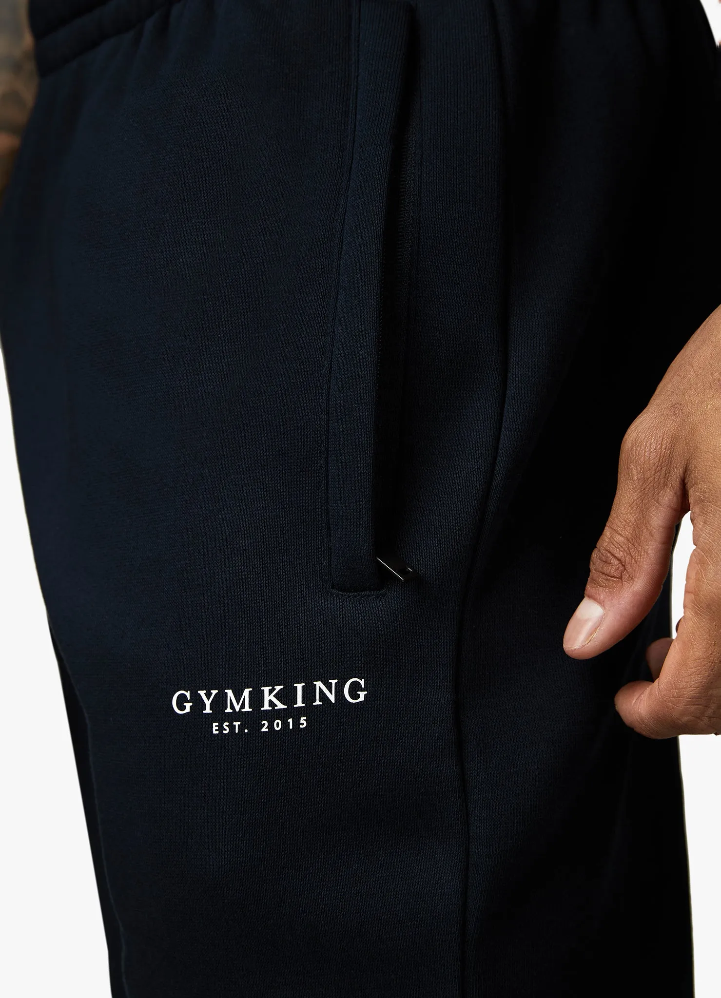 Gym King Established Jogger - Navy sold by The Gym King product image thumbnail 3