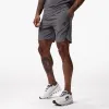 Gym King Flex 6" Short - Fossil Grey/Black sold by The Gym King