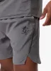 Gym King Flex 6" Short - Fossil Grey/Black sold by The Gym King