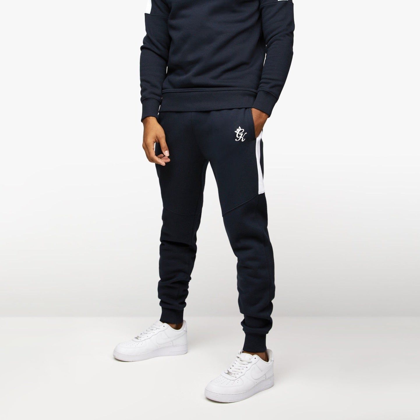 Gym King Volt Jogger - Navy/White sold by The Gym King product image thumbnail 2