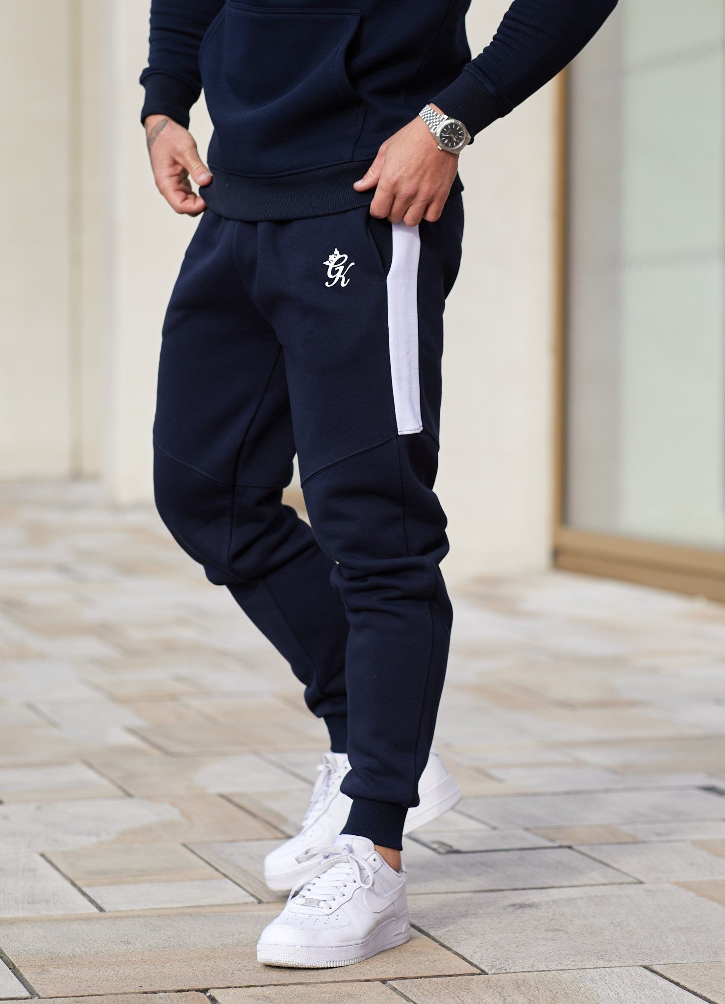 Gym King Volt Jogger - Navy/White sold by The Gym King product image thumbnail 10