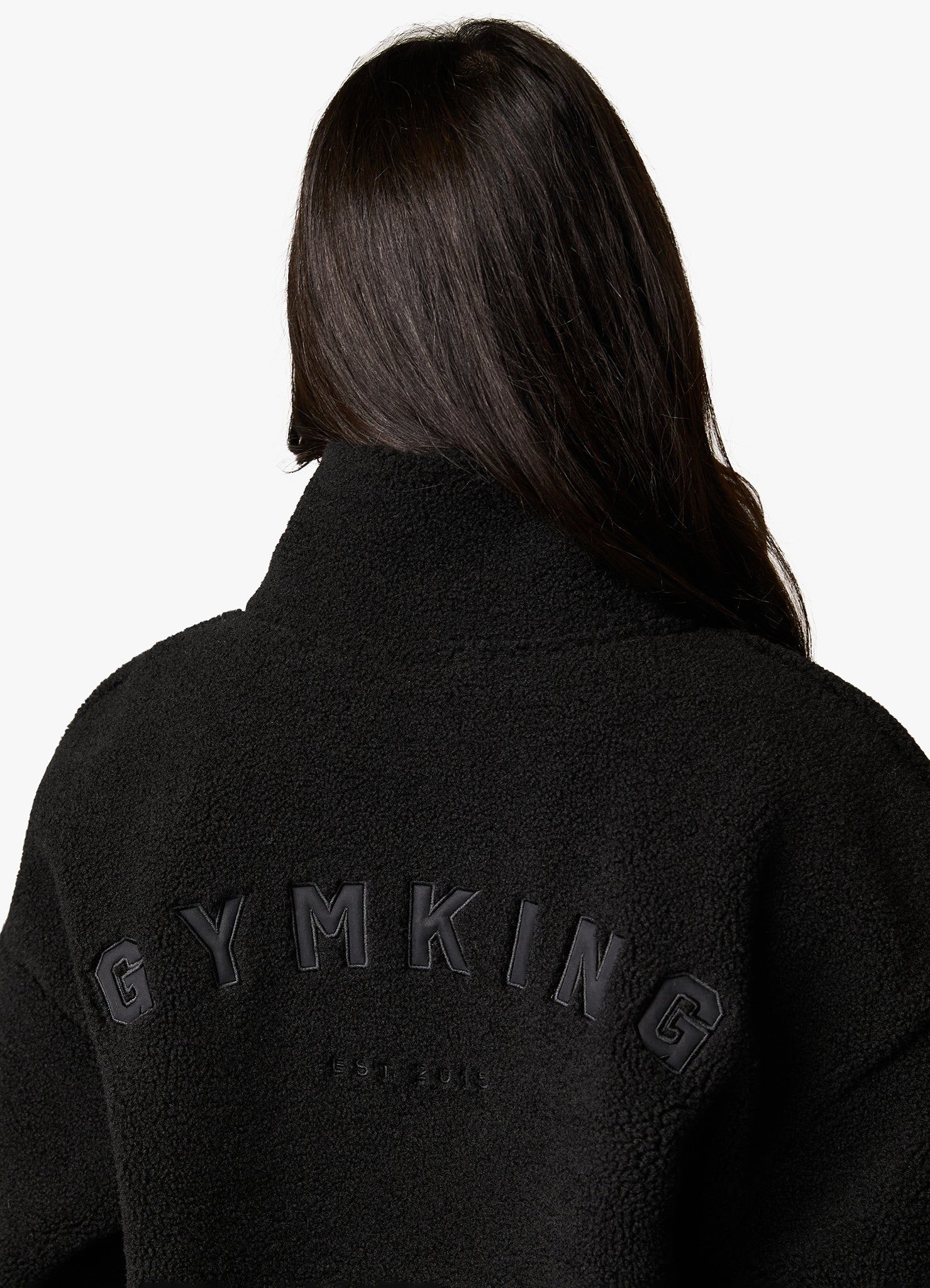 Gym King Borg Full Zip Fleece - Black sold by The Gym King product image thumbnail 5