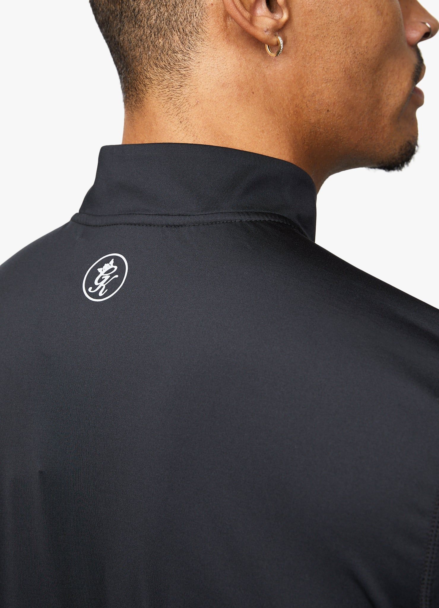 Gym King React 1/4 Zip - Black/Fossil Grey sold by The Gym King product image thumbnail 5