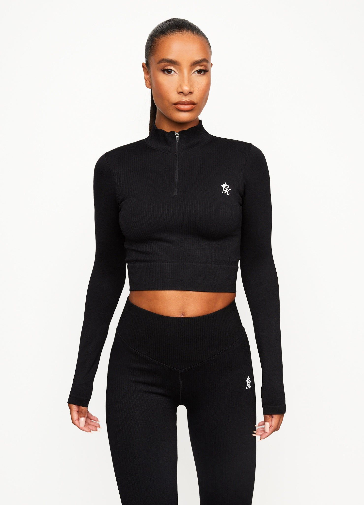 Gym King Balance 1/4 Zip - Black sold by The Gym King product image thumbnail 5