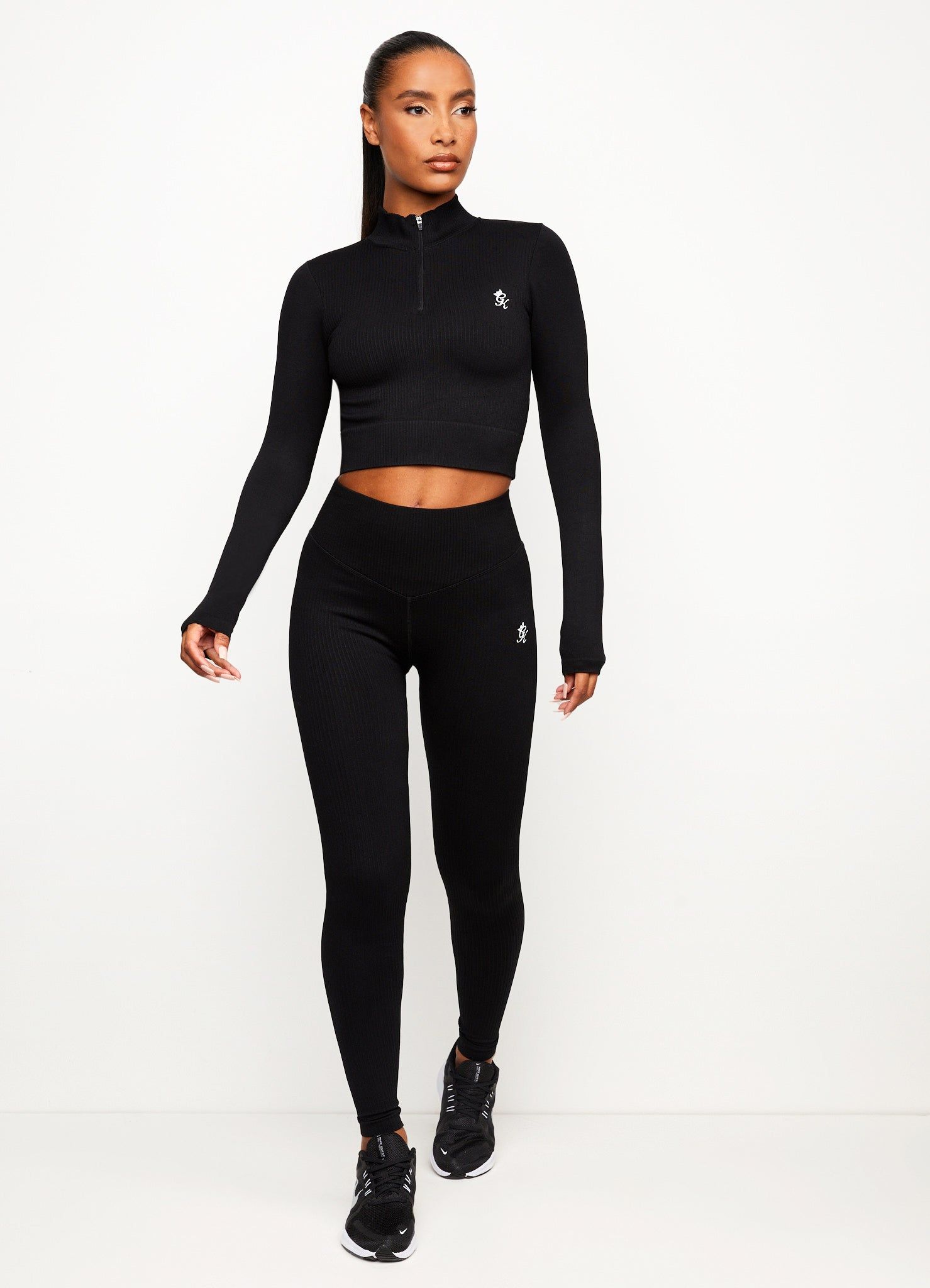 Gym King Balance 1/4 Zip - Black sold by The Gym King product image thumbnail 6