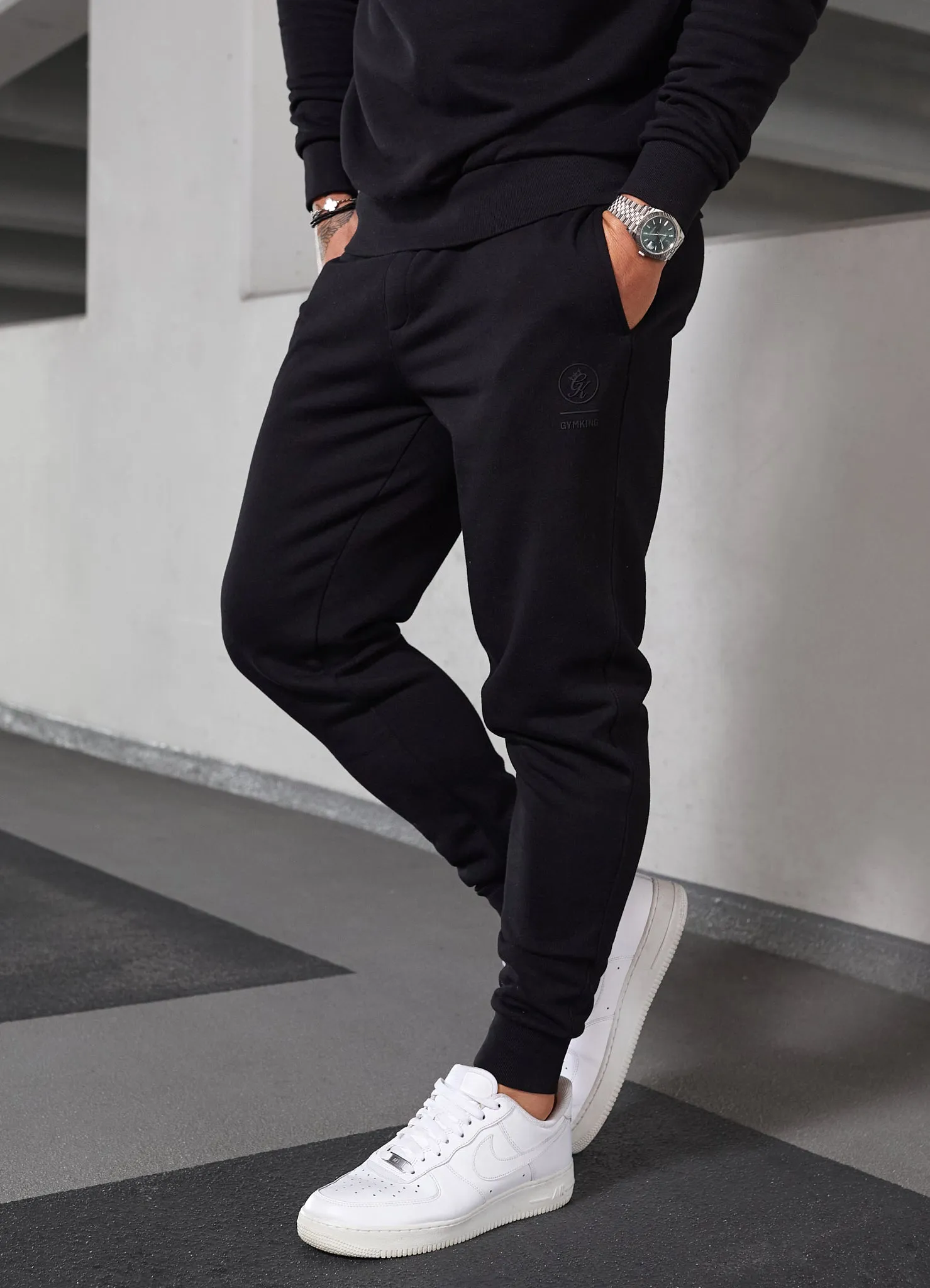 Gym King Aventus Jogger - Black sold by The Gym King