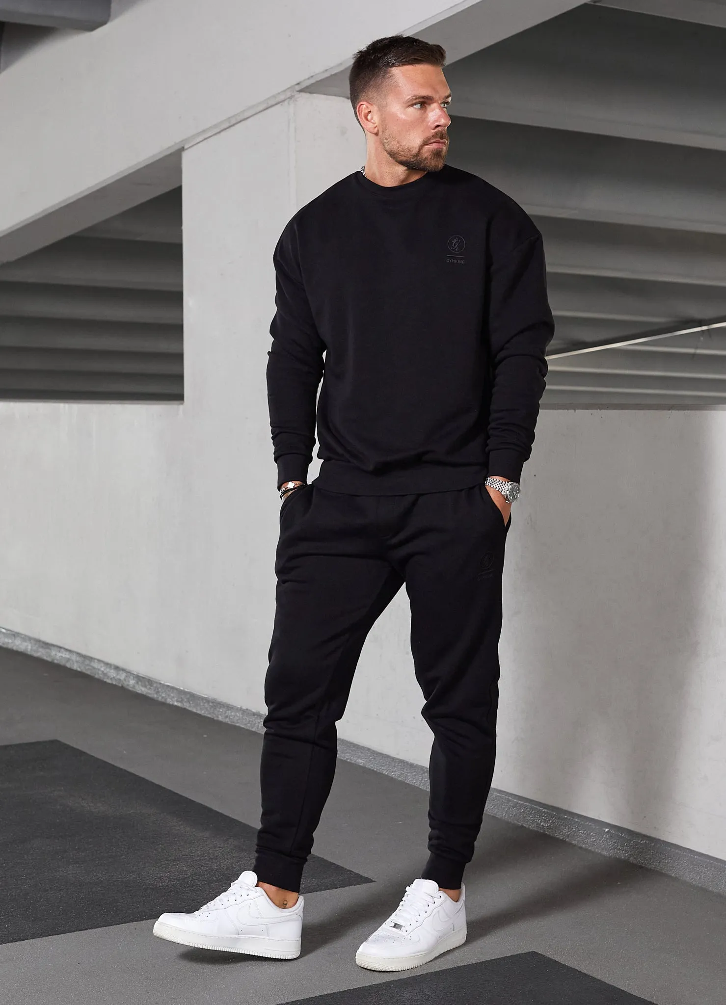 Gym King Aventus Jogger - Black sold by The Gym King product image thumbnail 3