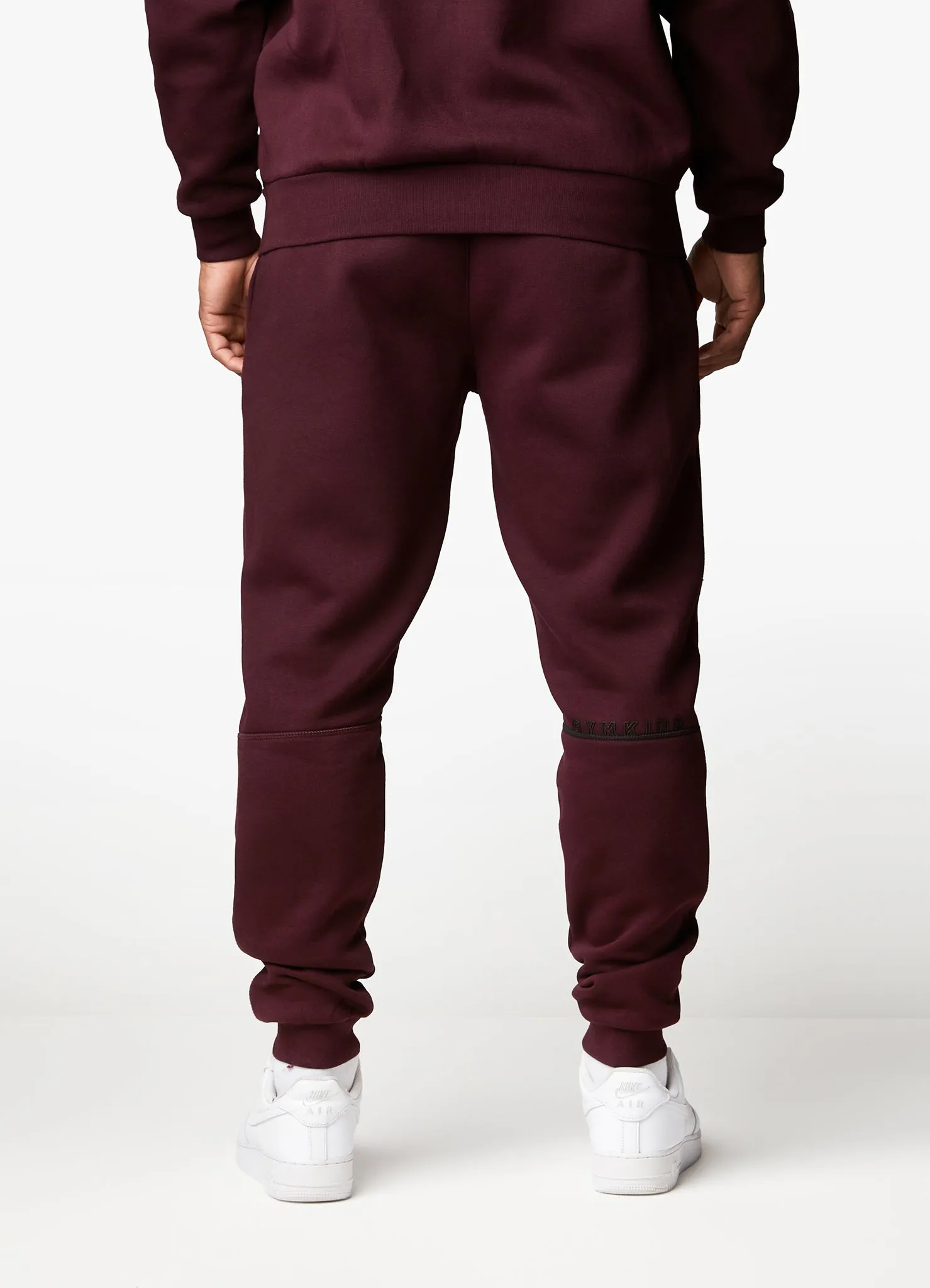 Gym King Outline Print Jogger - Burgundy sold by The Gym King product image thumbnail 3