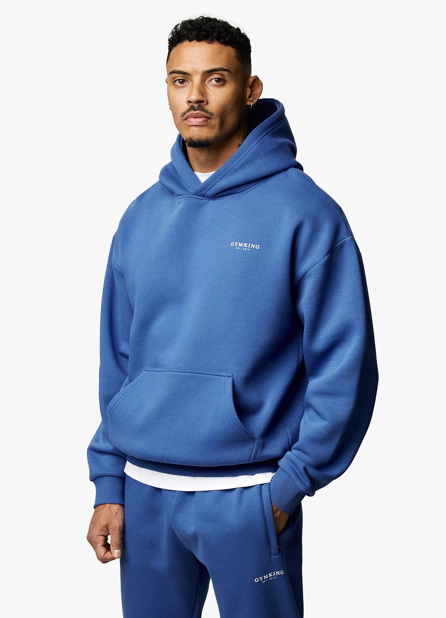 Gym King Established Hood - Cobalt Blue sold by The Gym King product image thumbnail 5