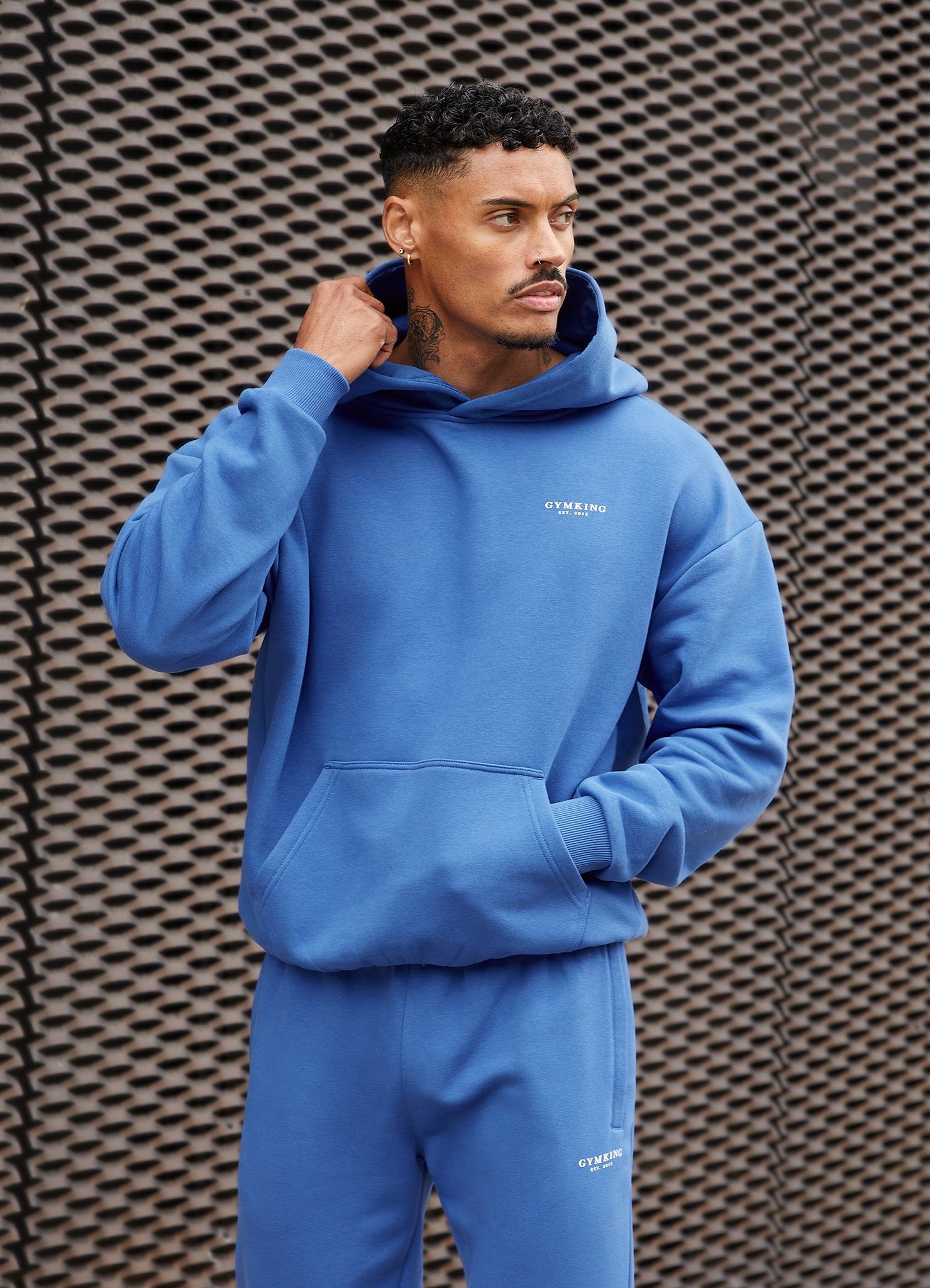 Gym King Established Hood - Cobalt Blue sold by The Gym King