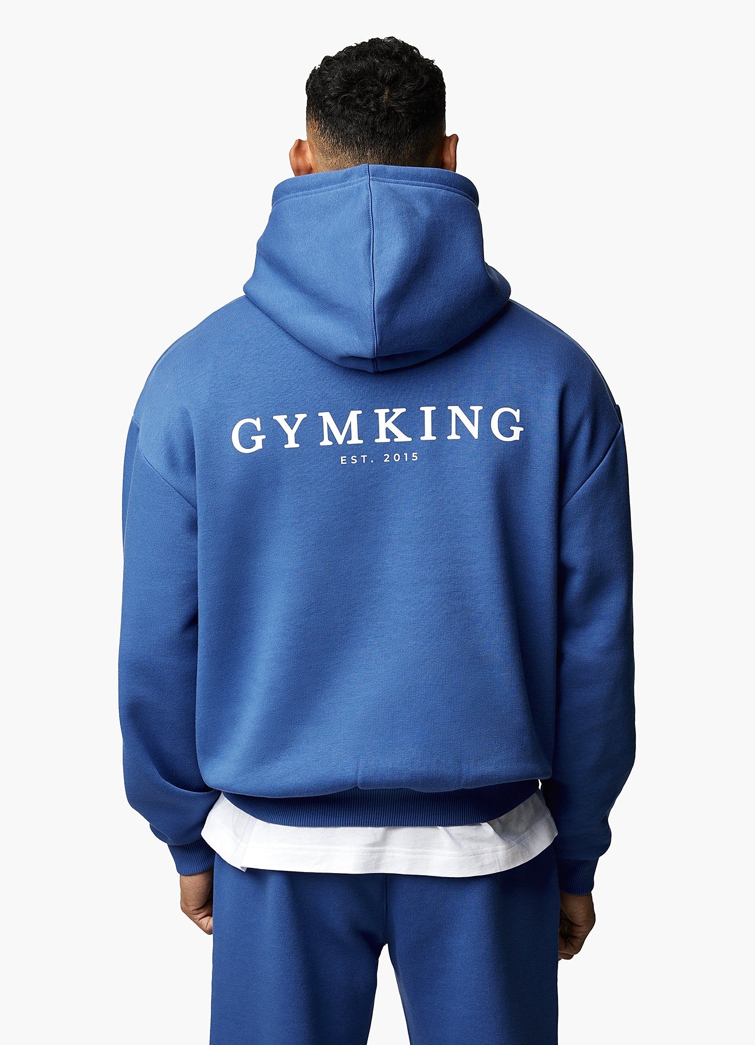 Gym King Established Hood - Cobalt Blue sold by The Gym King product image thumbnail 3