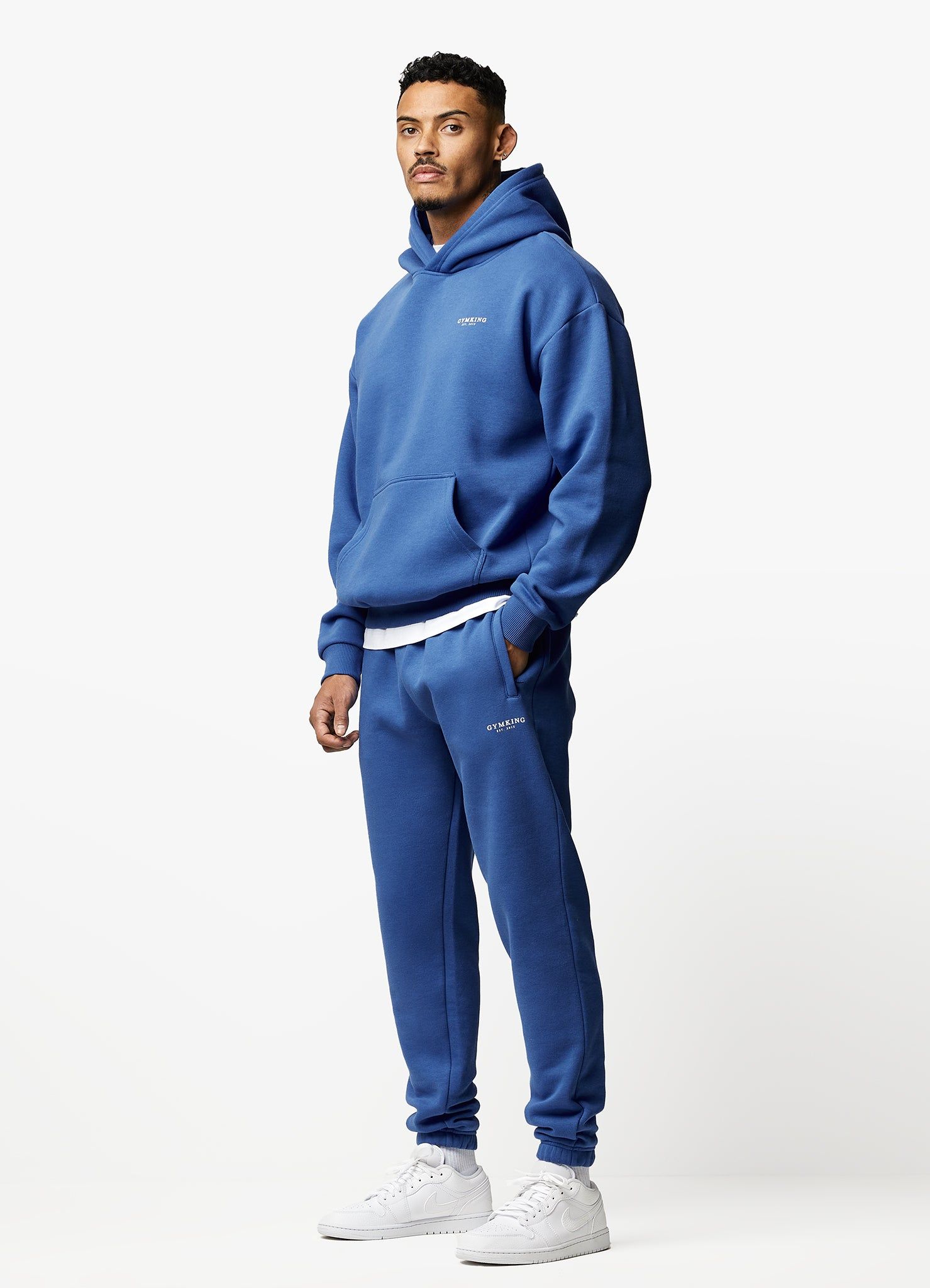 Gym King Established Hood - Cobalt Blue sold by The Gym King product image thumbnail 6