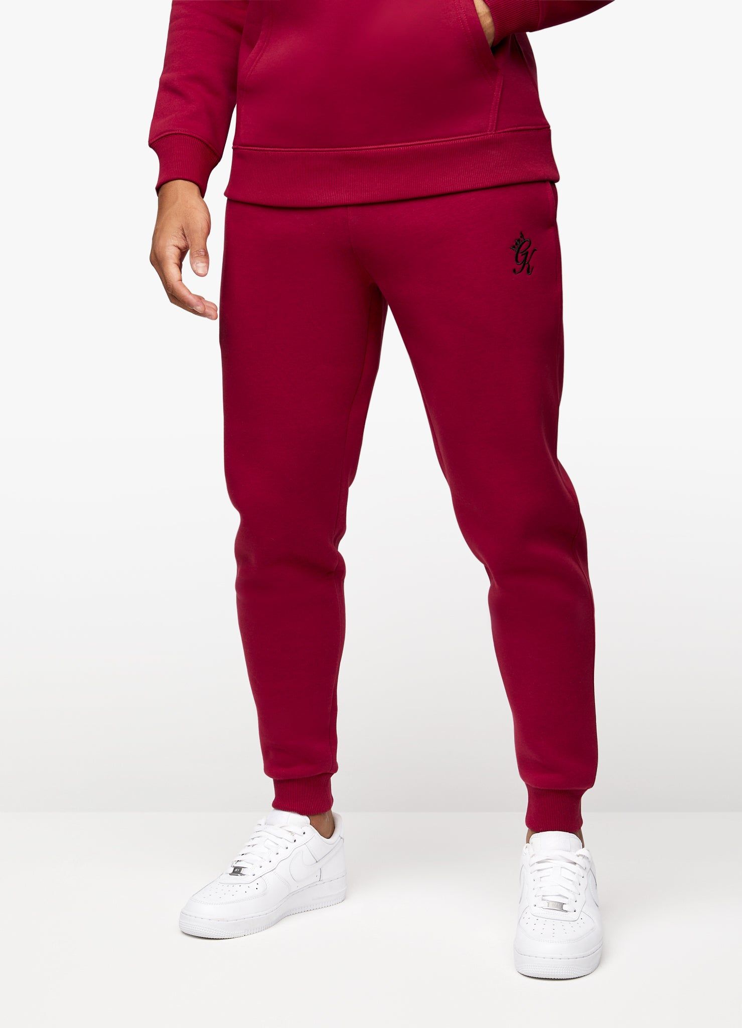 Gym King Fundamental Fleece Jogger - Rhubarb Red sold by The Gym King product image thumbnail 2