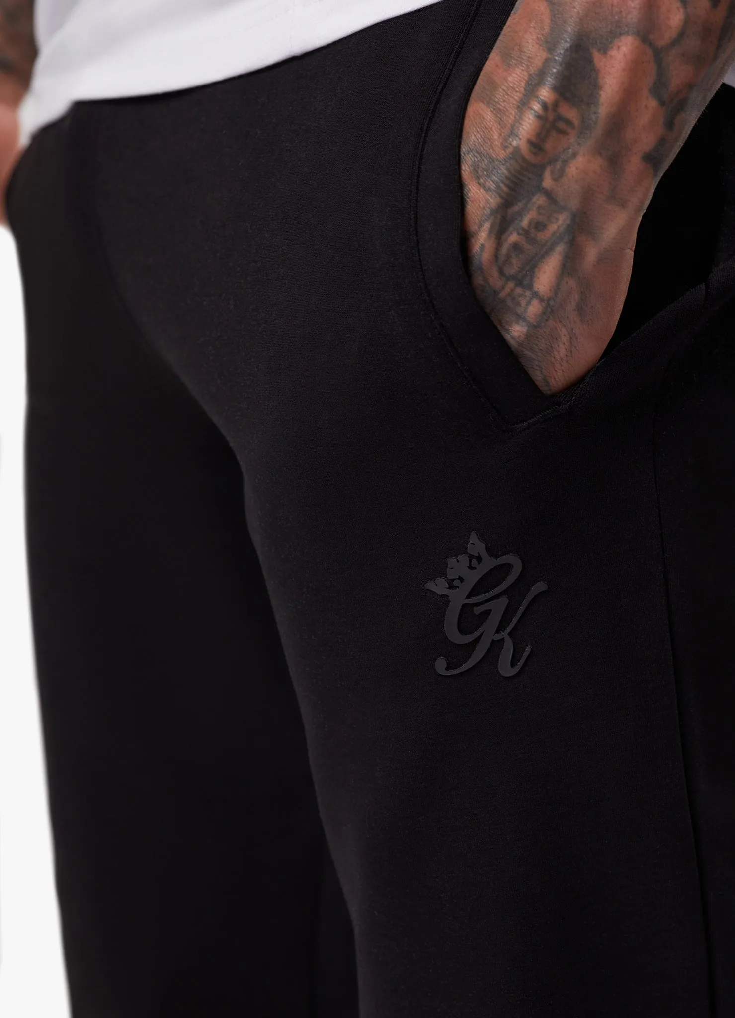 Gym King Split Linear Jogger - Black sold by The Gym King product image thumbnail 3