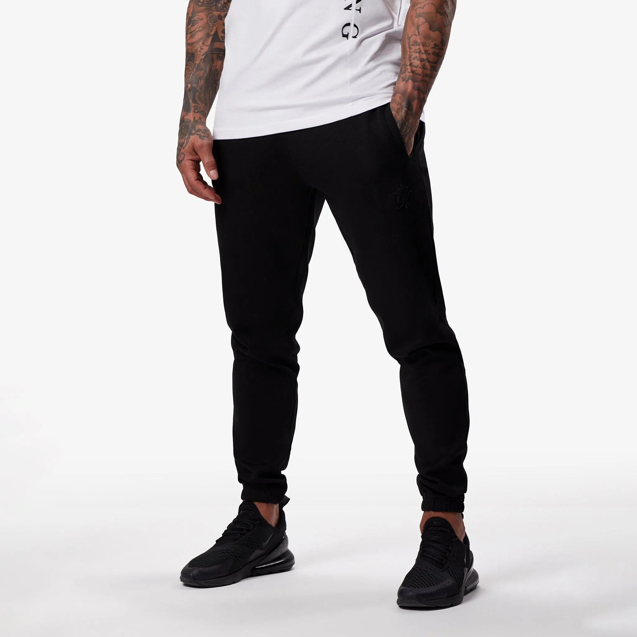 Gym King Split Linear Jogger - Black sold by The Gym King product image thumbnail 2