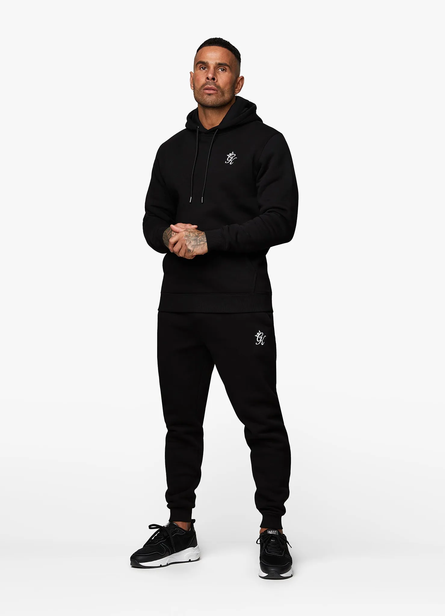 Gym King Fundamental Hood Tracksuit - Black sold by The Gym King product image thumbnail 5