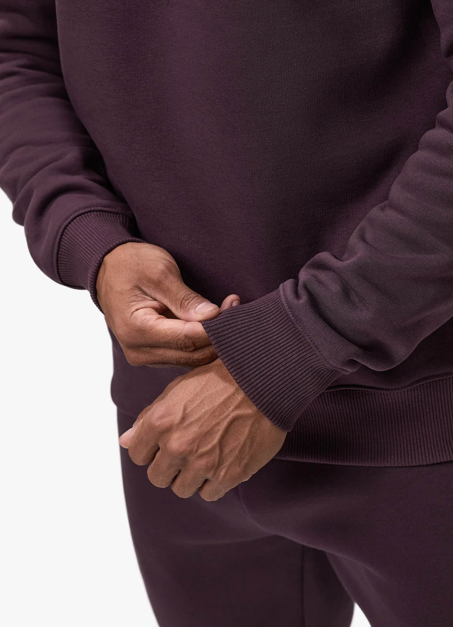 Gym King Fundamental Crew - Deep Plum sold by The Gym King product image thumbnail 5