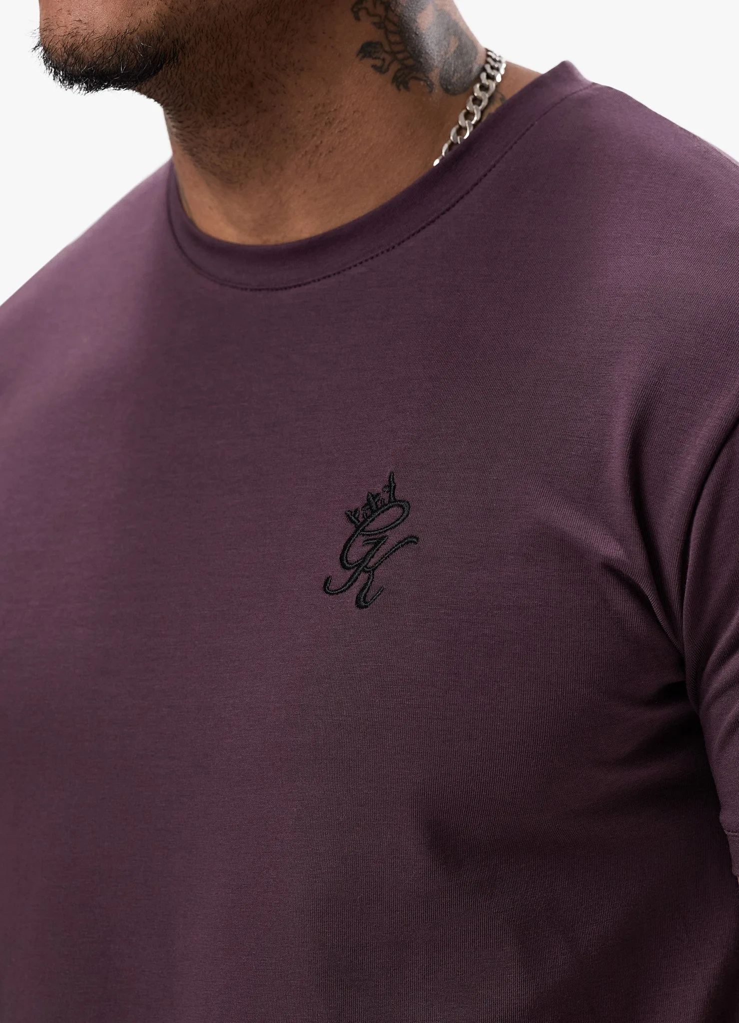Gym King Fundamental Tee - Deep Plum sold by The Gym King product image thumbnail 3