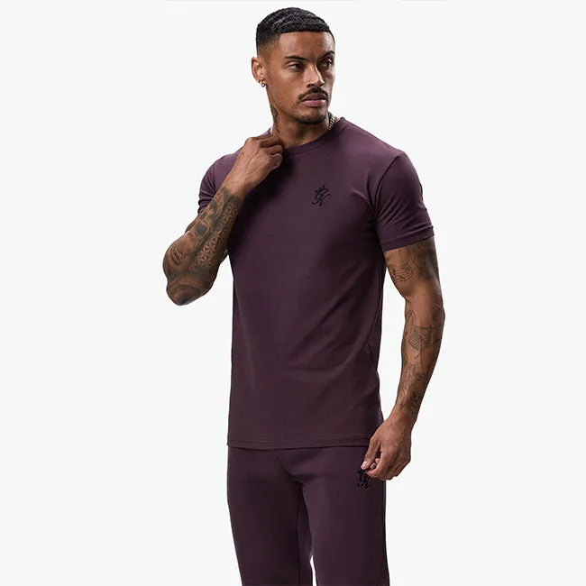 Gym King Fundamental Tee - Deep Plum sold by The Gym King product image thumbnail 2