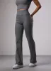 Gym King 365 Rib Flared Legging - Dark Sage sold by The Gym King
