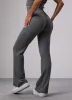 Gym King 365 Rib Flared Legging - Dark Sage sold by The Gym King