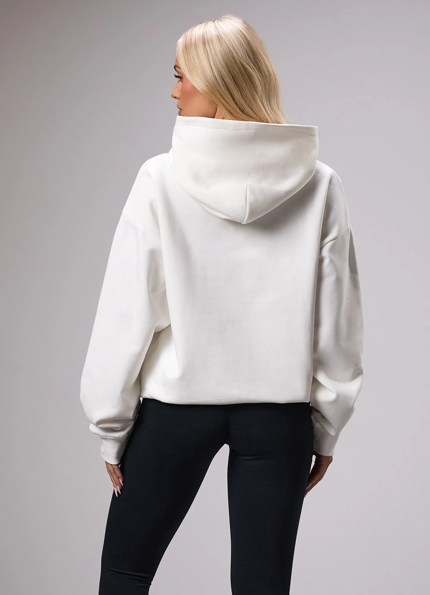 GKW Sports Luxe Hoodie - Cream sold by The Gym King product image thumbnail 4